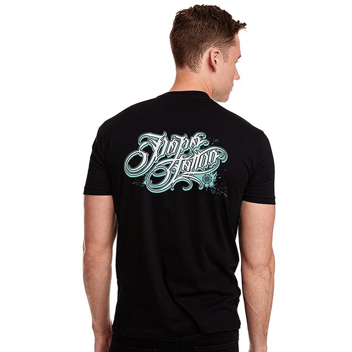 Papa Tattoo Shirt Small Logo - Large